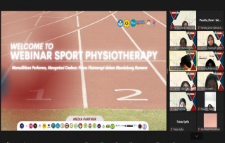 Webinar Sport Physiotherapy 3.0  Program Studi Fisioterapi Program Sarjana “Memulihkan Performa, Mengatasi Cedera : Peran Fisioterapi dalam Mendukung Runners”