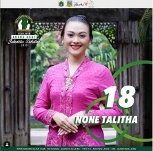 Dukung Non Talitha (Mahasiswa FIkes UPN Veteran Jakarta) dalam Pemilihan Abang None Jakarta Selatan 2019
