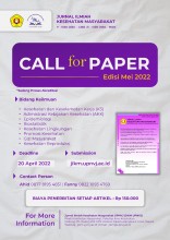 JIKM Call for Paper Edisi Mei 2022