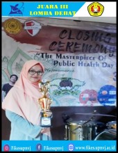 Selamat, Mahasiswa Ilmu Gizi Juara 3 Lomba Debat Nasional di Universitas Muhammadiyah Jakarta