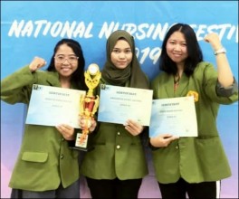 Mahasiswa S1 Keperawatan Mendapatkan Juara III Lomba National Nursing  Cepat Tanggap 2019