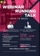 Webinar Running Talk 