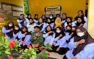FIKES UPN “Veteran” Jakarta Bersinergi Berantas  Balita Polio  Di Wilayah UPTD Puskesmas Kec. Limo  Kota Depok