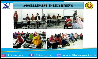 Sosialisasi E-Learning Dalam Mengembangkan Pembelajaran 4.0