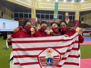 Selamat Kepada Renasti Pratiwi Mahasiswa Keperawatan Meraih Medali Perunggu pada nomor Embu Beregu Putri
