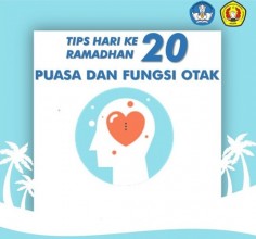Tips di hari ke 20 Ramadhan tentang Puasa dan Fungsi Otak