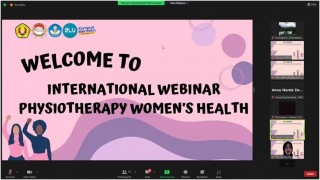 International Webinar Physiotherapy Women's Health “Physiotherapy Role in Dysmenorrhea for Wellness and Fertility”