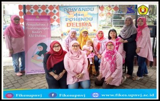 Pengabdian Masyarakat Dalam Pendampingan Kader Posyandu dan Posbindu Delima dari Fakultas Ilmu Kesehatan UPN Veteran Jakarta