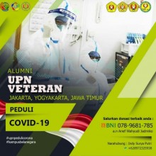 Ikatan Alumni Veteran Jakarta, Yogyakarta, Jawa Timur Peduli Covid - 19