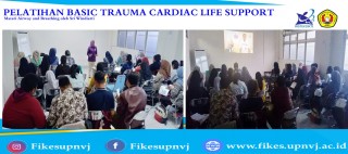 Pelatihan Basic Trauma Cardiac Life Support Hari Ke 2 Program Studi D-III Keperawatan