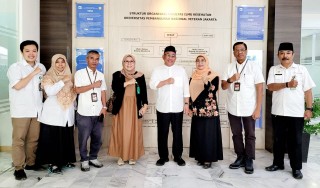 Kunjungan Walikota Depok ke  Fasilitas Laboratorium Fisioterapi FIKES UPN Veteran Jakarta