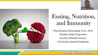 International Webinar On Nutrition Ramadan Fasting and Health Outcomes