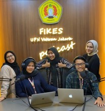 Praktik Promosi Kesehatan Dengan Metode Podcast Oleh Mahasiswa Kesehatan Masyarakat UPN Veteran Jakarta