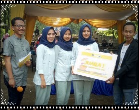 Juara 1 cooking competition nutrition fair 2017 di IPB Bogor