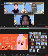 Webinar Memperingati Hari Lanjut Usia Nasional Ke-26 Tahun 2022 Kolaborasi Antara FIKES UPN Veteran Jakarta Dengan Paguyuban Wulan (Warga Usia Lanjut) Indonesia