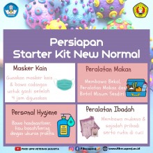 Persiapan Starter Kit New Normal