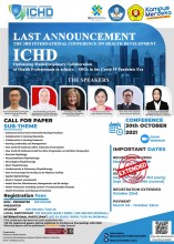 THE 3RD INTERNATIONAL CONFERENCE ON HEALTH DEVELOPMENT (ICHD) 2021