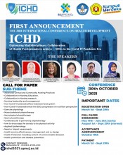 THE 3RD INTERNATIONAL CONFERENCE ON HEALTH DEVELOPMENT