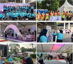 Volunteer Kegiatan Ayo Sehat Fest 2023 Kementerian Kesehatan RI