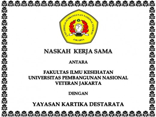 YAYASAN KARTIKA DESTARATA - Fakultas Ilmu Kesehatan - Universitas Pembangunan Nasional Veteran ...